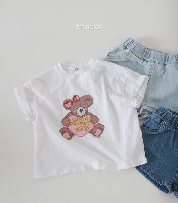 BONALOI - Korean Children Fashion - #Kfashion4kids - Denim Shorts - 5