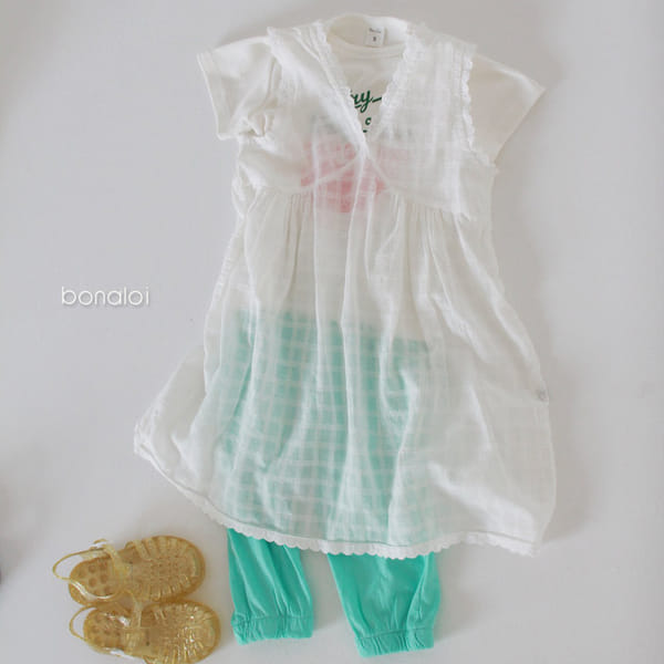 BONALOI - Korean Children Fashion - #Kfashion4kids - Sear Layered One-piece