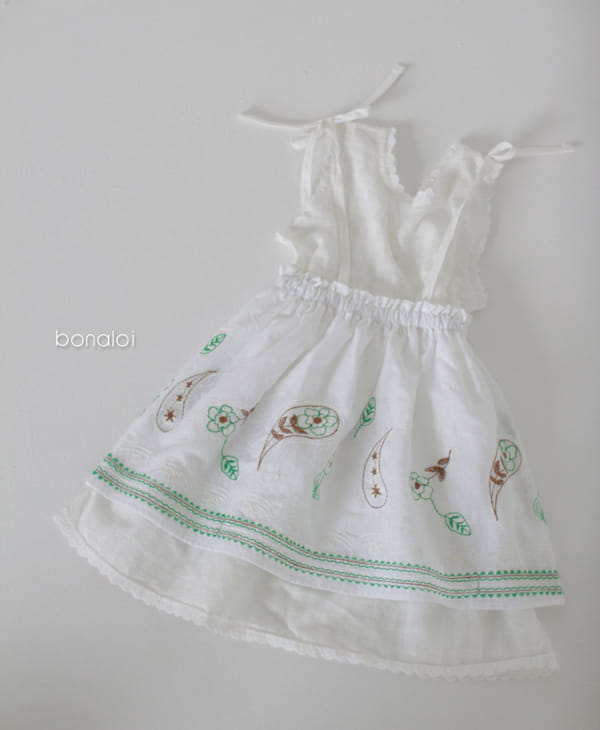 BONALOI - Korean Children Fashion - #Kfashion4kids - Adel Embroidery Skirt - 7