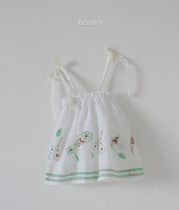 BONALOI - Korean Children Fashion - #Kfashion4kids - Adel Embroidery Skirt - 8