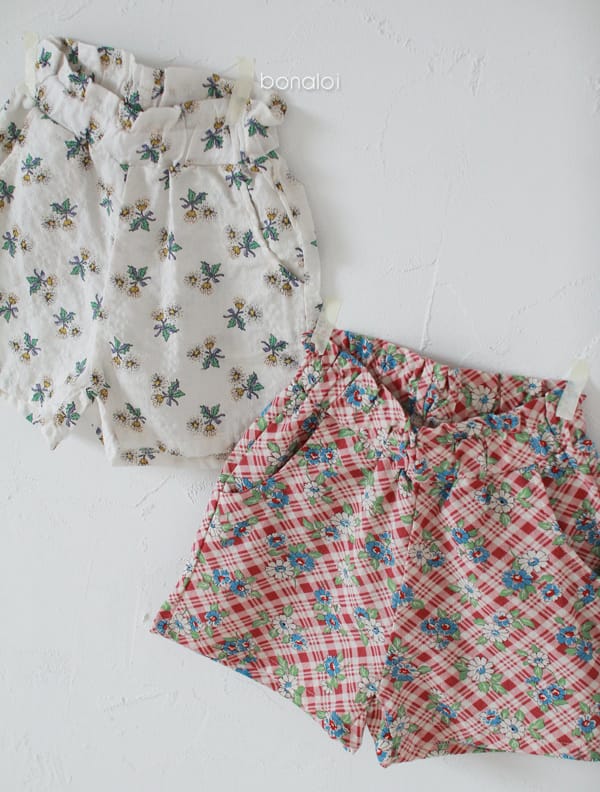 BONALOI - Korean Children Fashion - #Kfashion4kids - Frill Shorts - 4