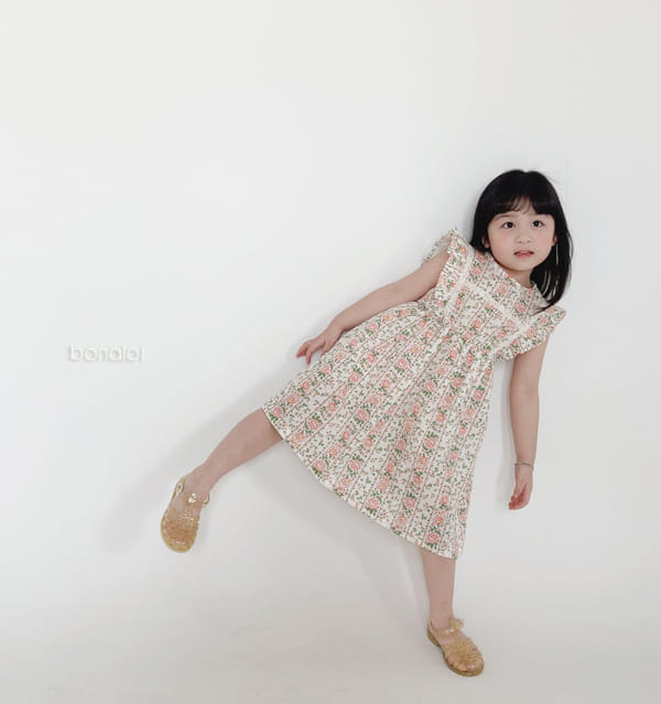 BONALOI - Korean Children Fashion - #Kfashion4kids - Lala One-piece - 2