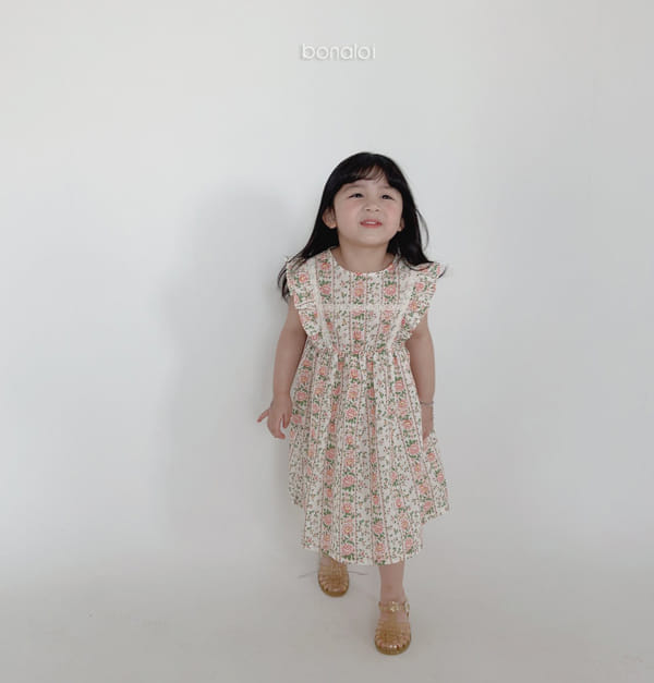 BONALOI - Korean Children Fashion - #Kfashion4kids - Lala One-piece - 3