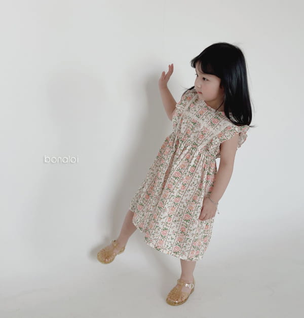 BONALOI - Korean Children Fashion - #Kfashion4kids - Lala One-piece - 4
