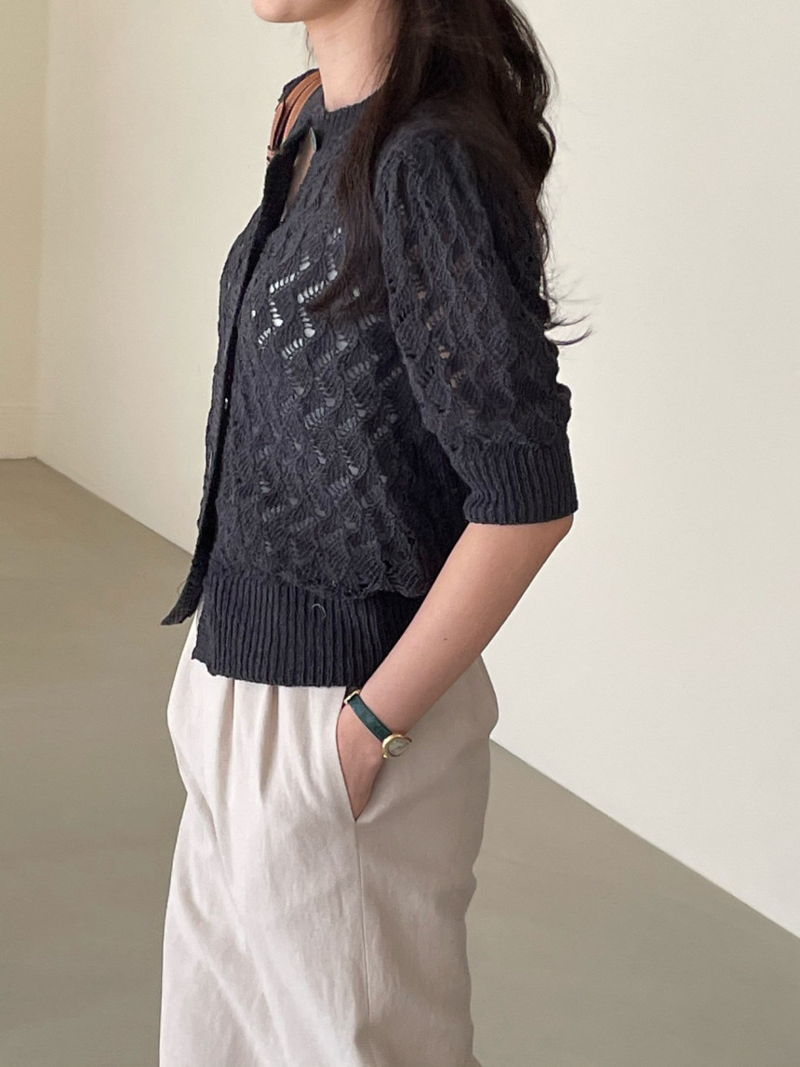 BOWEN - Korean Women Fashion - #Kfashion - Fabiana Cardigan - 10