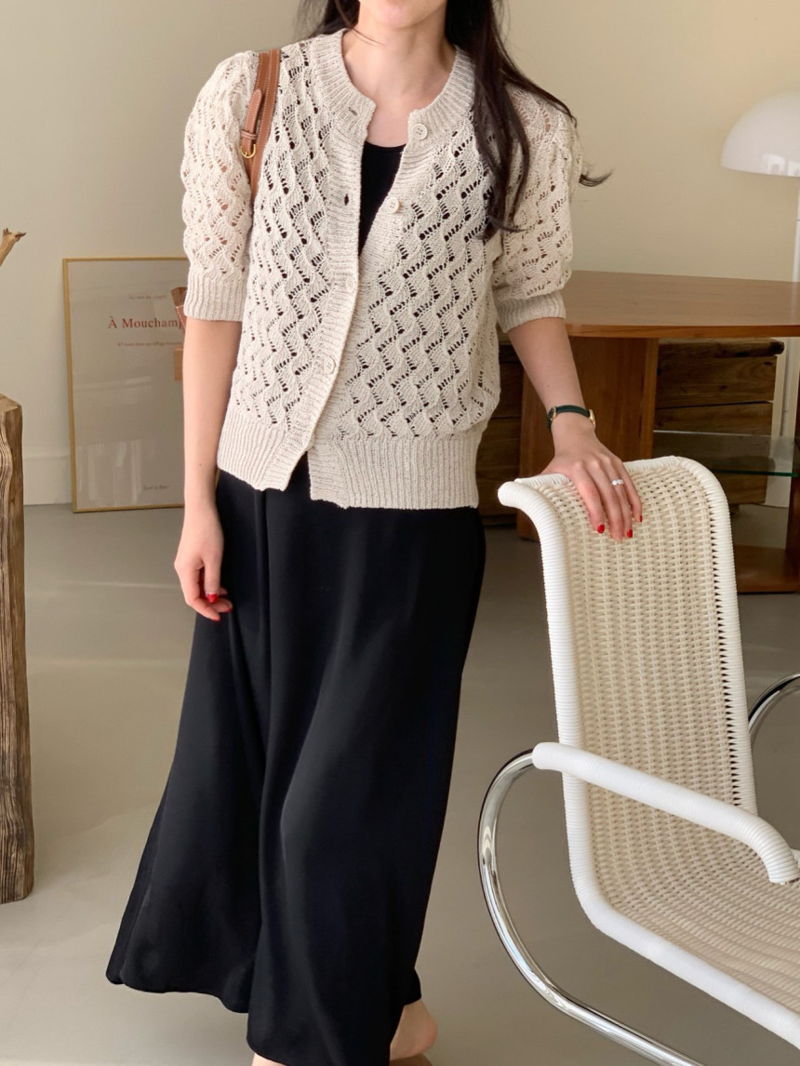 BOWEN - Korean Women Fashion - #Kfashion - Fabiana Cardigan - 4
