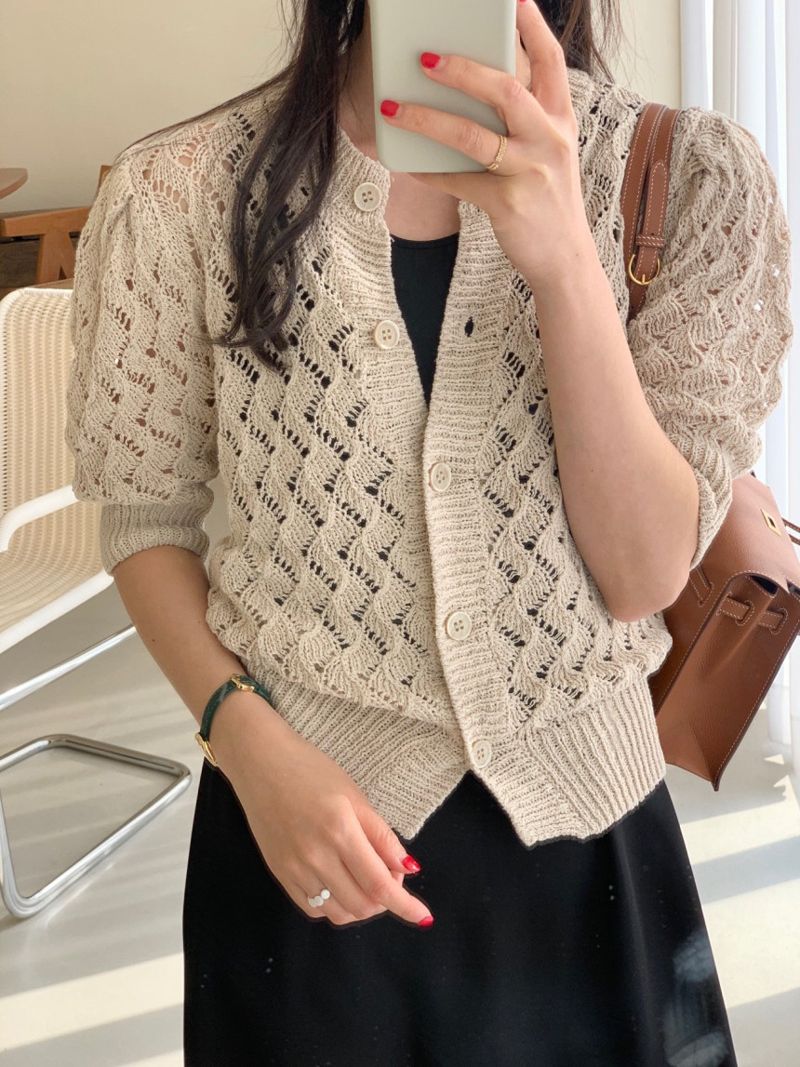 BOWEN - Korean Women Fashion - #Kfashion - Fabiana Cardigan - 6