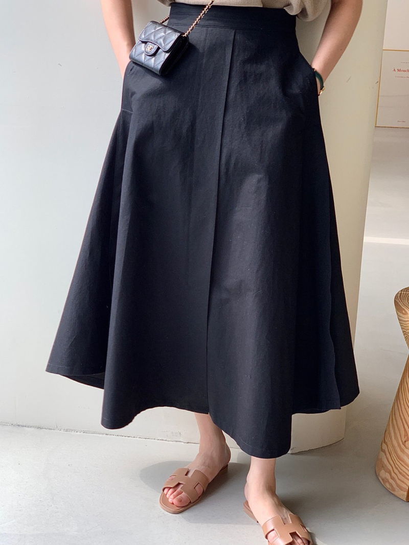 BOWEN - Korean Women Fashion - #Kfashion - Mere Stitch Skirt - 12