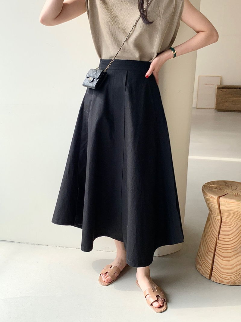 BOWEN - Korean Women Fashion - #Kfashion - Mere Stitch Skirt - 9