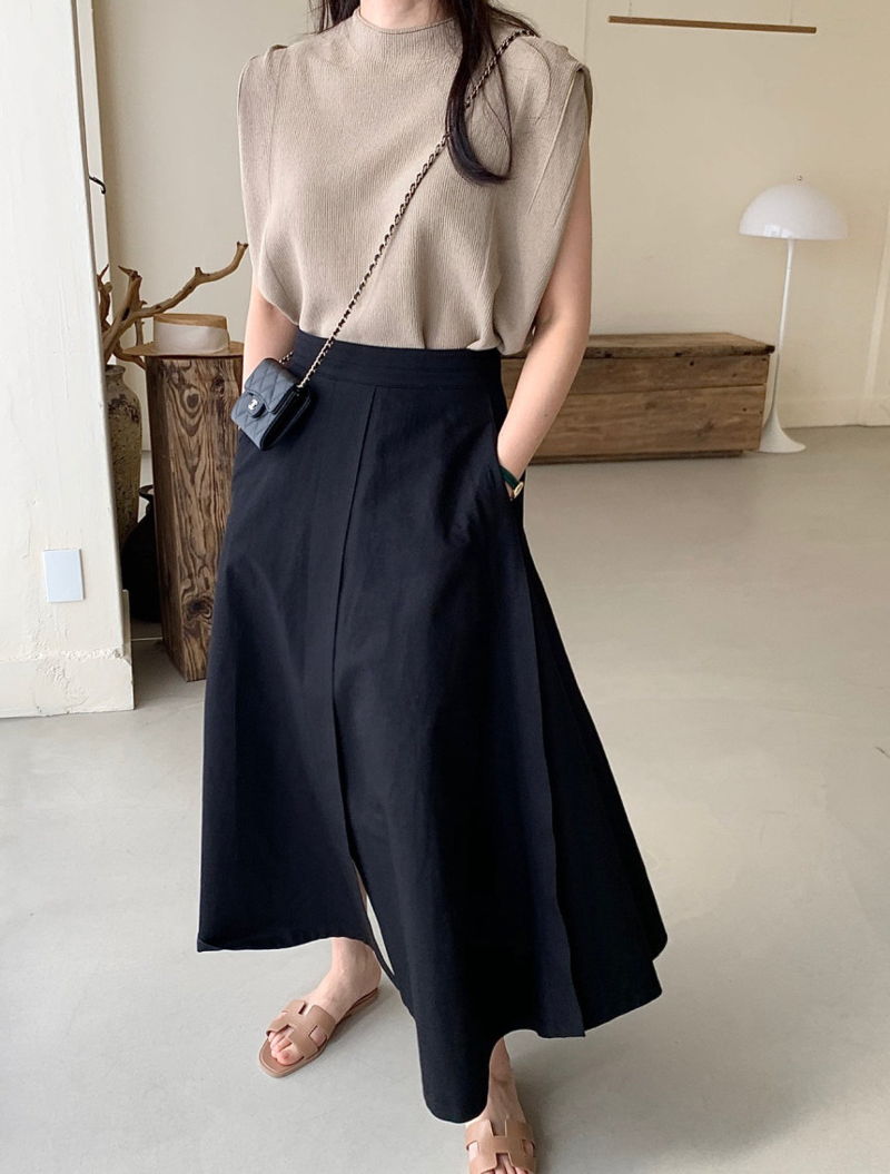 BOWEN - Korean Women Fashion - #Kfashion - Wholegarment Drop Shoulder Knit Top - 10