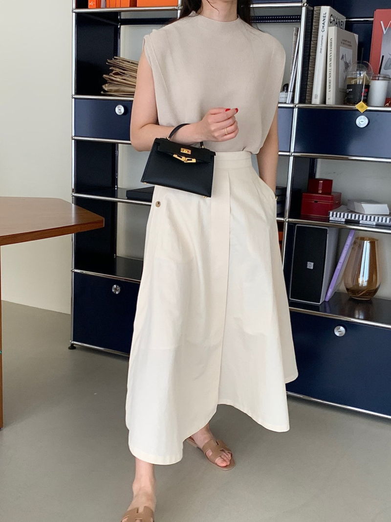 BOWEN - Korean Women Fashion - #Kfashion - Wholegarment Drop Shoulder Knit Top - 2