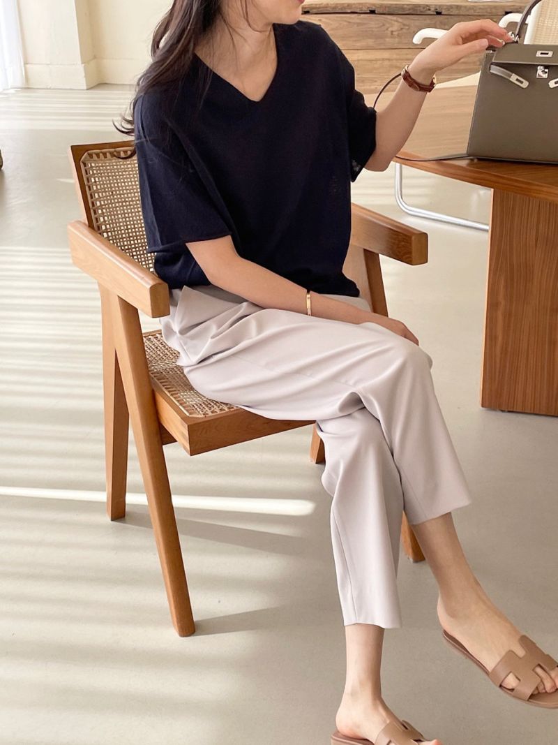 BOWEN - Korean Women Fashion - #Kfashion - Wholegarment Loose Knit Top - 10