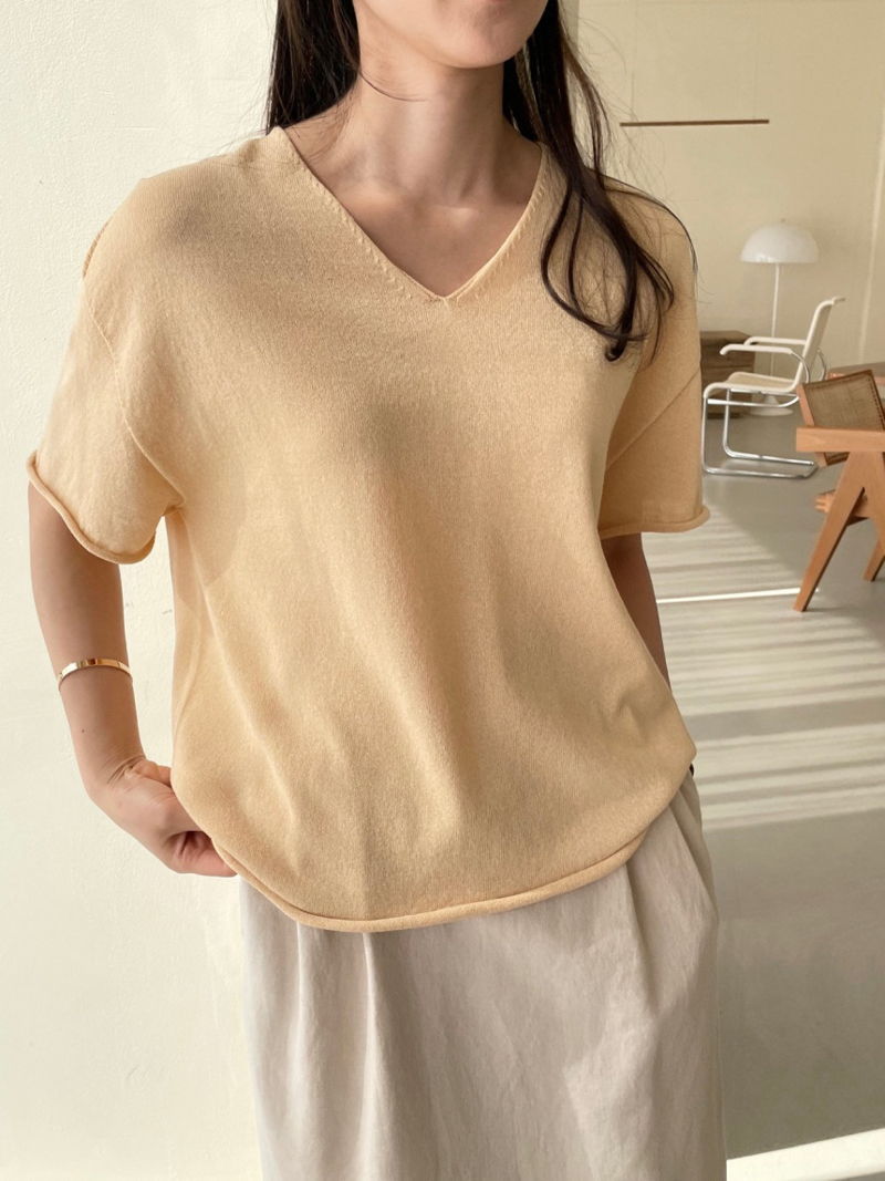 BOWEN - Korean Women Fashion - #Kfashion - Wholegarment Loose Knit Top - 7