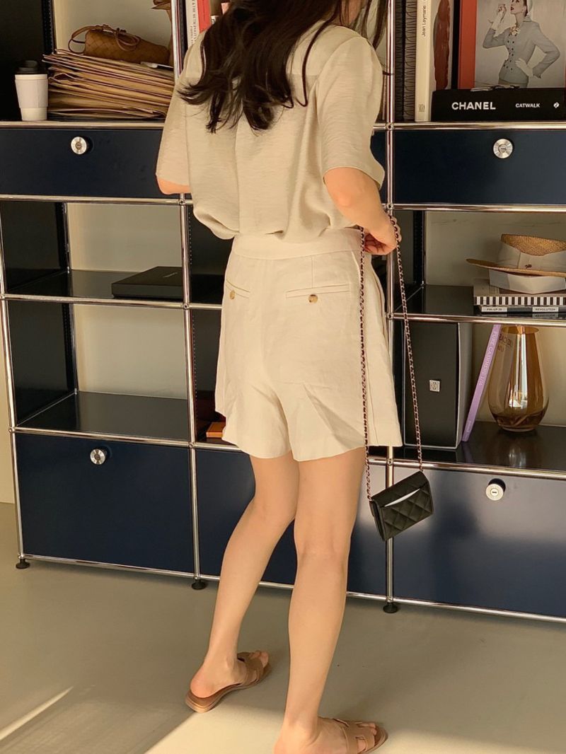 BOWEN - Korean Women Fashion - #Kfashion - Mini Pocket Shirt - 12