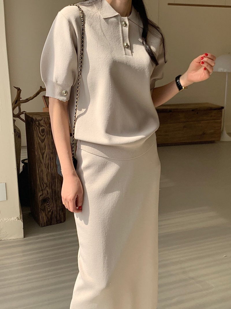 BOWEN - Korean Women Fashion - #Kfashion - Batoner Skirt - 4