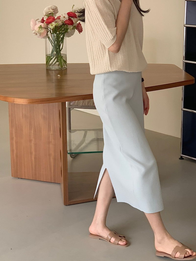 BOWEN - Korean Women Fashion - #Kfashion - Batoner Skirt - 7