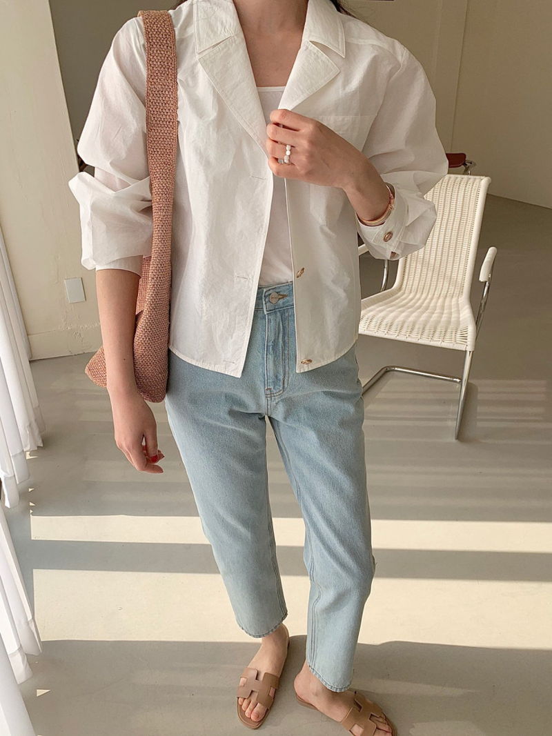 BOWEN - Korean Women Fashion - #Kfashion - Wind Shirt Jacket - 3