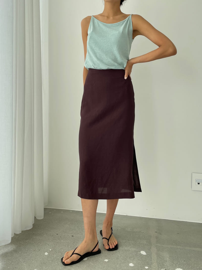 BROWNS - Korean Children Fashion - #Kfashion4kids - Ringkle Slit Skirt - 2