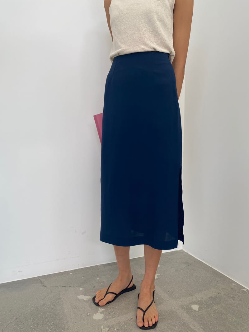 BROWNS - Korean Children Fashion - #Kfashion4kids - Ringkle Slit Skirt - 3