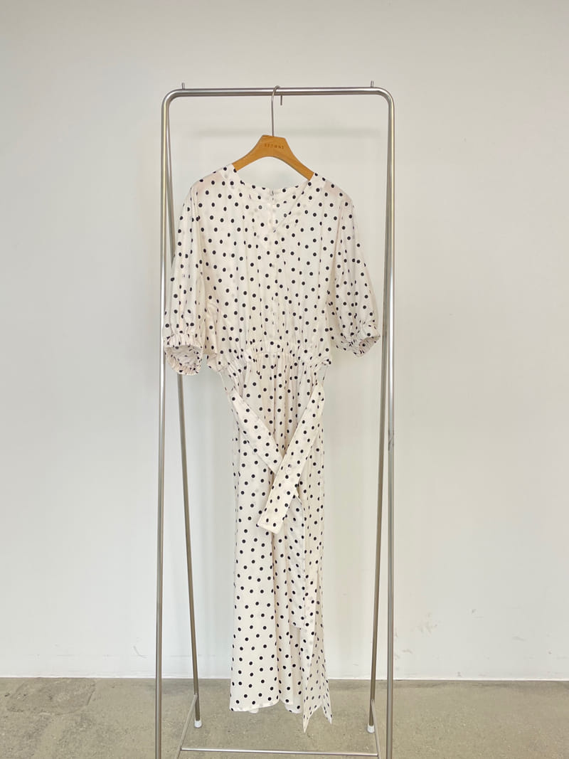 BROWNS - Korean Children Fashion - #Kfashion4kids - Summer Dot One-piece - 3