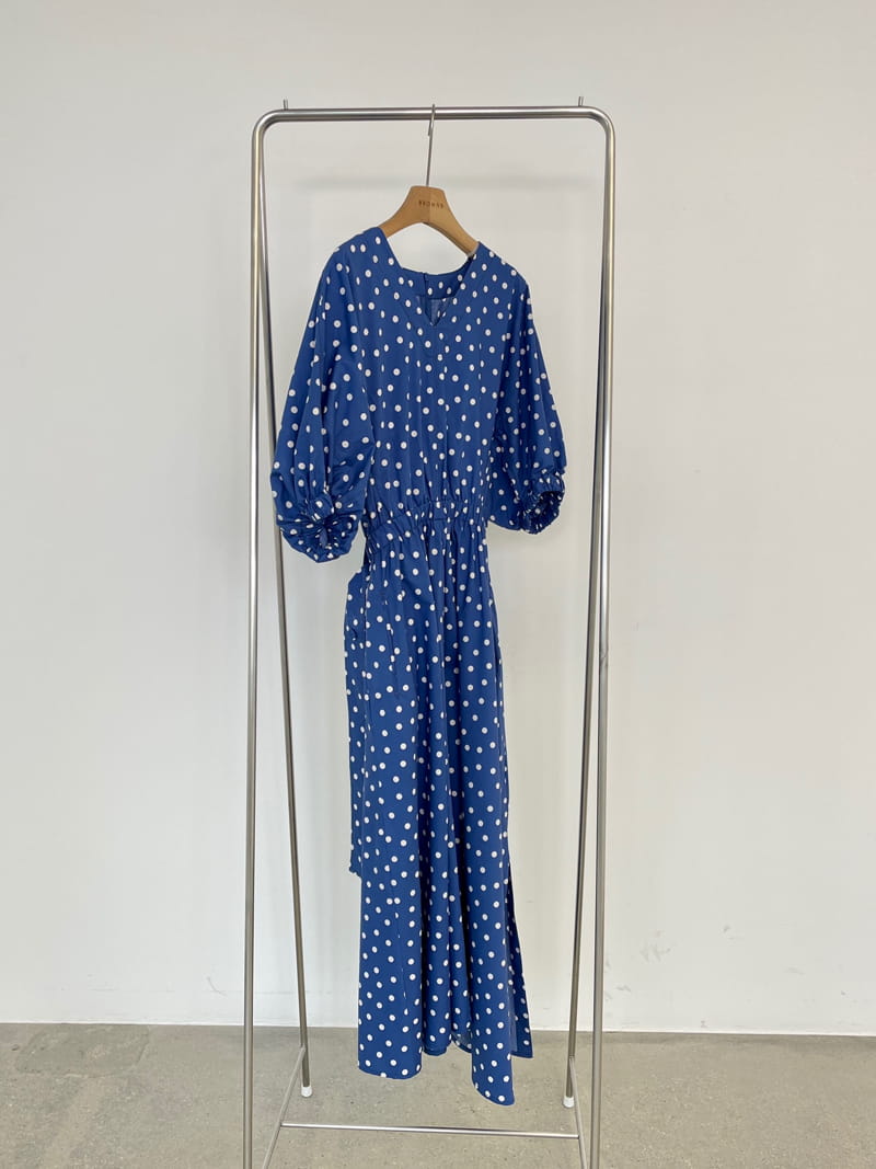 BROWNS - Korean Children Fashion - #Kfashion4kids - Summer Dot One-piece - 4