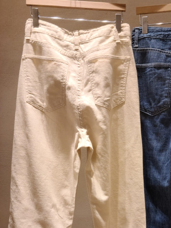 BRUNI - Korean Children Fashion - #Kfashion4kids - Linen Natural Jeans - 4