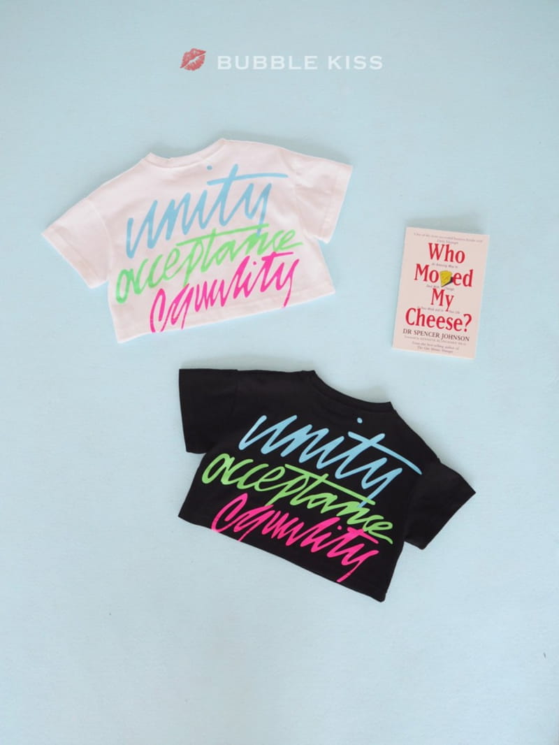BUBBLE KISS - Korean Children Fashion - #Kfashion4kids - Unity Short Tee