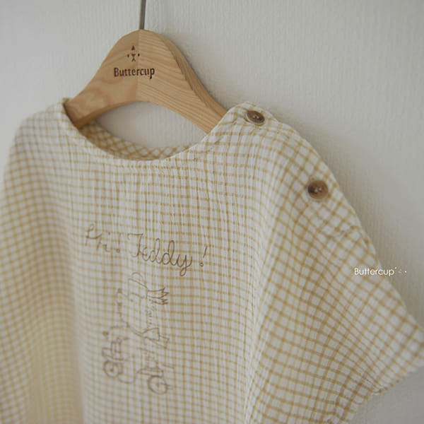 BUTTERCUP - Korean Children Fashion - #Kfashion4kids - Bicycle Bear Square Tee - 10