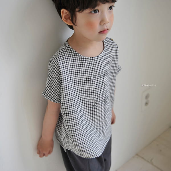 BUTTERCUP - Korean Children Fashion - #Kfashion4kids - Bicycle Bear Square Tee - 3
