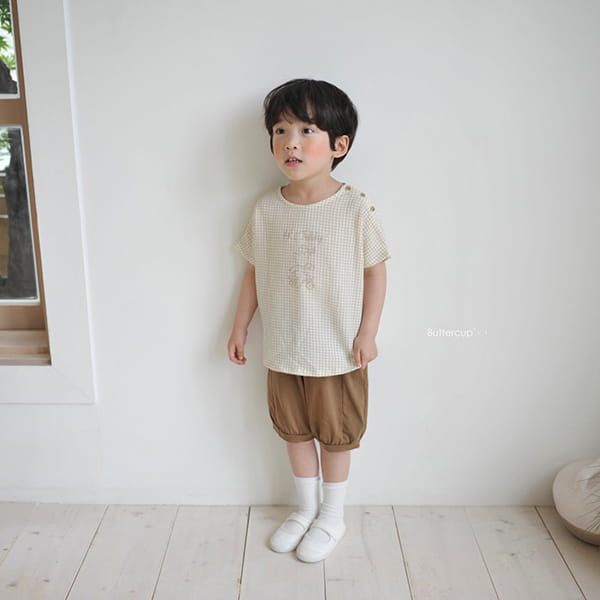 BUTTERCUP - Korean Children Fashion - #Kfashion4kids - Bicycle Bear Square Tee - 4