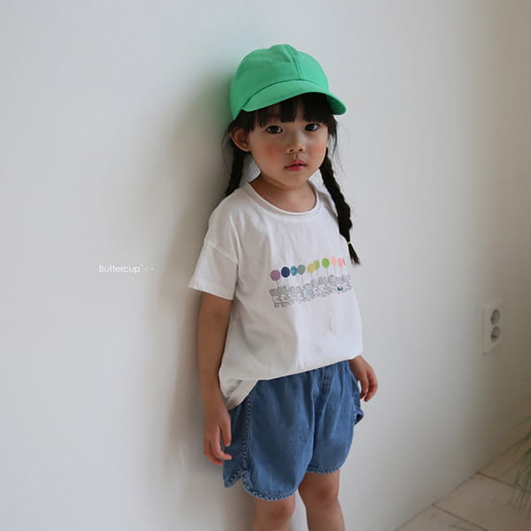 BUTTERCUP - Korean Children Fashion - #Kfashion4kids - Binding Mini Denim Shorts - 5