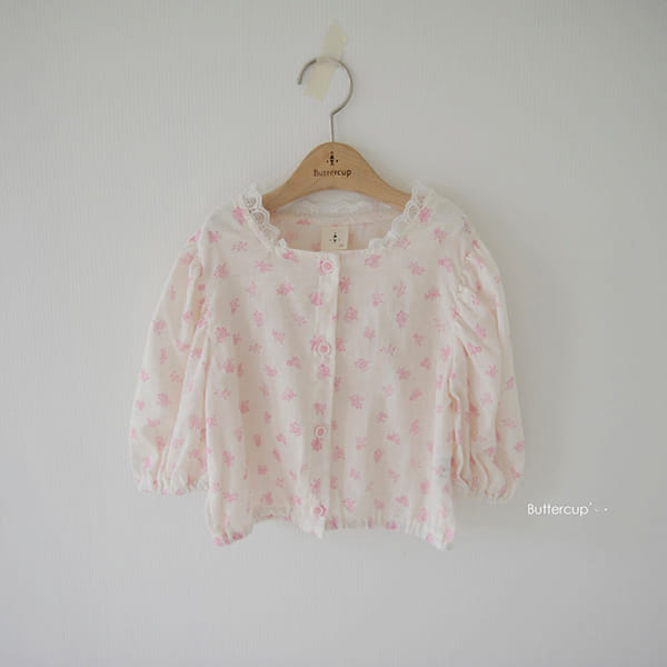 BUTTERCUP - Korean Children Fashion - #Kfashion4kids - Flower Open Blouse Cardigan - 2