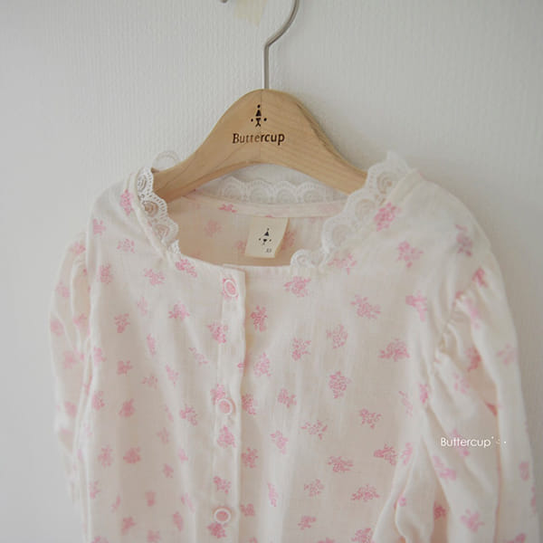 BUTTERCUP - Korean Children Fashion - #Kfashion4kids - Flower Open Blouse Cardigan - 4