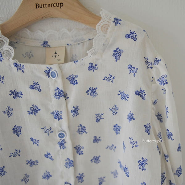 BUTTERCUP - Korean Children Fashion - #Kfashion4kids - Flower Open Blouse Cardigan - 6