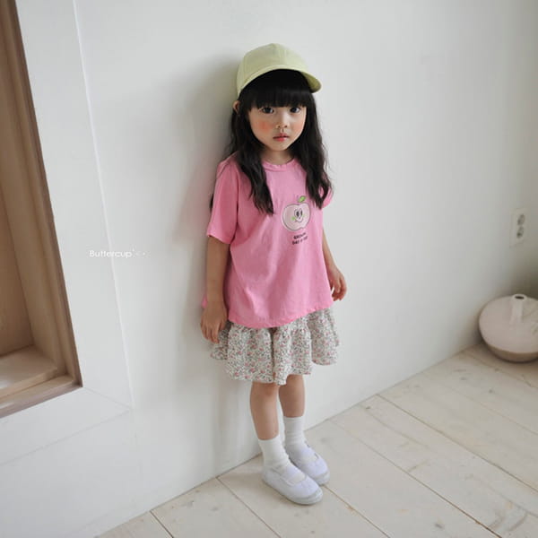 BUTTERCUP - Korean Children Fashion - #Kfashion4kids - Growing Apple Tee - 6