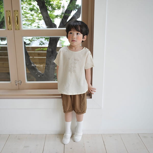 BUTTERCUP - Korean Children Fashion - #Kfashion4kids - Line Jersey Shorts - 6