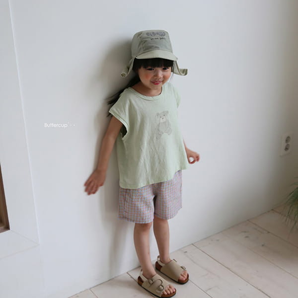 BUTTERCUP - Korean Children Fashion - #Kfashion4kids - Drawing Bear Tee - 7