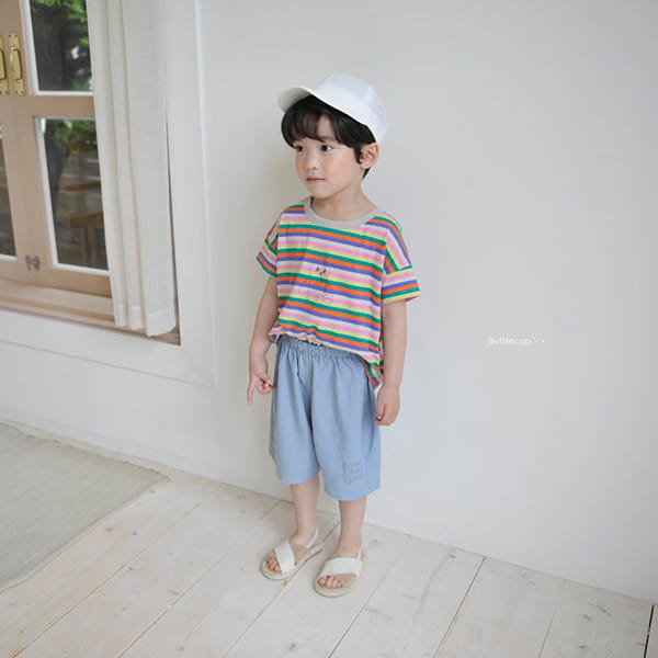 BUTTERCUP - Korean Children Fashion - #Kfashion4kids - Rainbow Bear Tee - 12