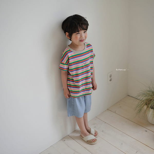 BUTTERCUP - Korean Children Fashion - #Kfashion4kids - Rainbow Bear Tee - 5
