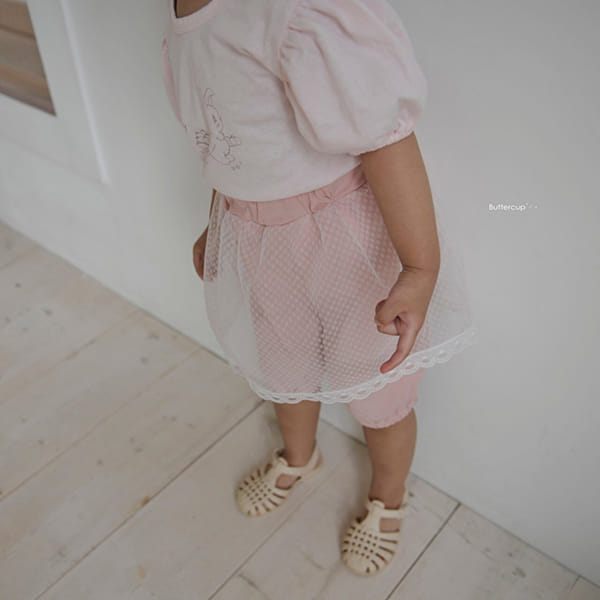 BUTTERCUP - Korean Children Fashion - #Kfashion4kids - Apple and Rabbit Tee - 5