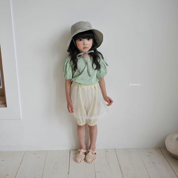 BUTTERCUP - Korean Children Fashion - #Kfashion4kids - Apple and Rabbit Tee - 6