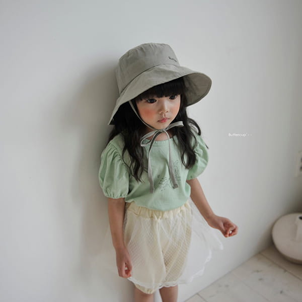 BUTTERCUP - Korean Children Fashion - #Kfashion4kids - Apple and Rabbit Tee - 7