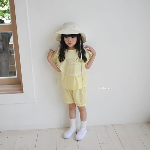 BUTTERCUP - Korean Children Fashion - #Kfashion4kids - Rabbit Round Top Bottom Set - 3