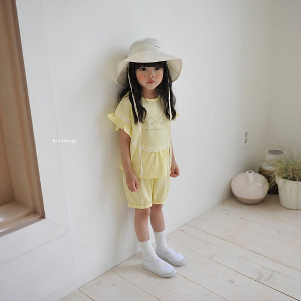BUTTERCUP - Korean Children Fashion - #Kfashion4kids - Rabbit Round Top Bottom Set - 5