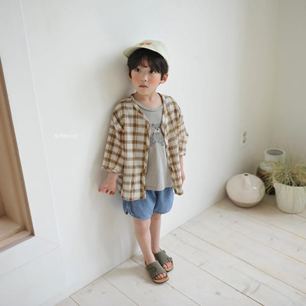 BUTTERCUP - Korean Children Fashion - #Kfashion4kids - Vintage Check Cardigan - 12