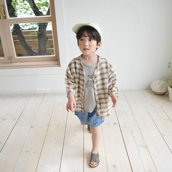 BUTTERCUP - Korean Children Fashion - #Kfashion4kids - Vintage Check Cardigan - 4