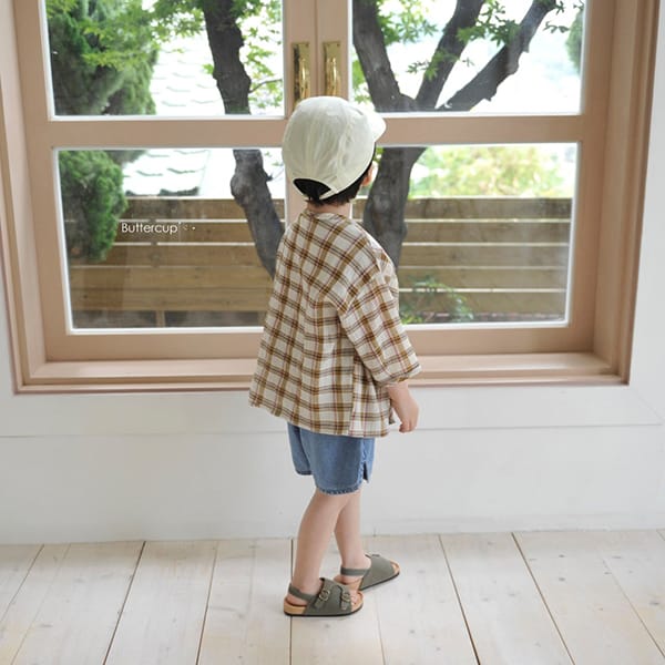 BUTTERCUP - Korean Children Fashion - #Kfashion4kids - Vintage Check Cardigan - 5