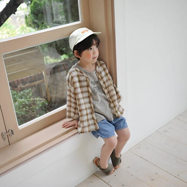 BUTTERCUP - Korean Children Fashion - #Kfashion4kids - Vintage Check Cardigan - 6