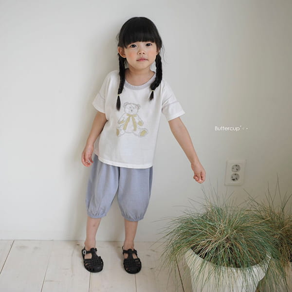 BUTTERCUP - Korean Children Fashion - #Kfashion4kids - Teddy Bear Tee - 2