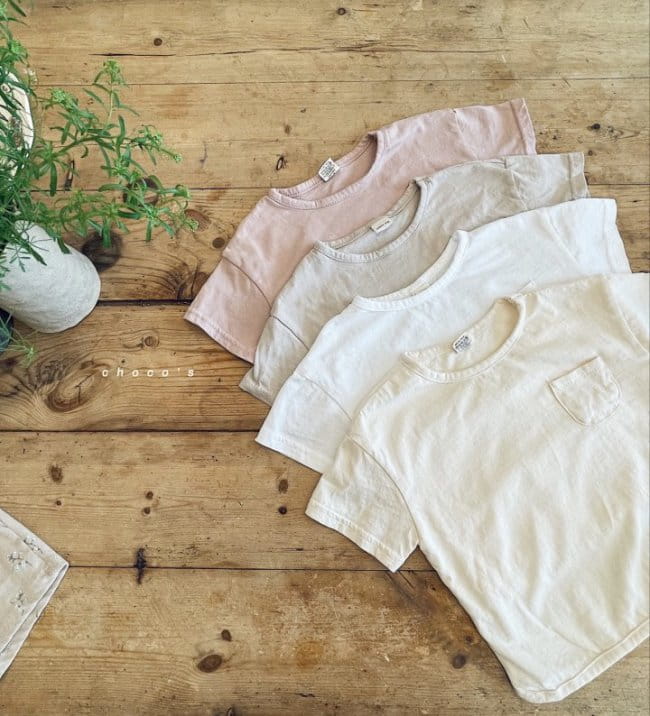 CHOCO-BEBE - Korean Children Fashion - #Kfashion4kids - Pocket Tee - 2